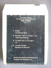 Tom Jones (Tenth Anniversary Album Vol. ll) 8 Track Tape (Pop)(1975)