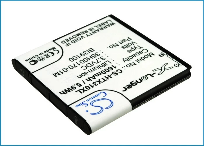 Batería 3.7V para HTC X315, Runnymede, Eternity, X315E, Titan, X310E, Sensation X Foto 2 de 4