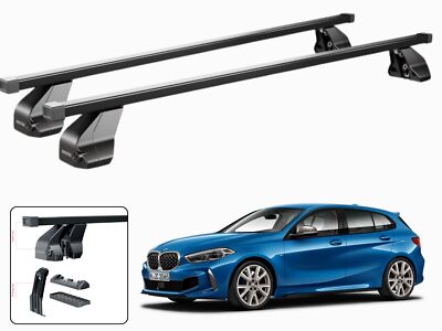 DACHTRÄGER DACHTRÄGER FÜR BMW 1-ER (F40) 5-TÜRER 2019-2024 MENABO SCHWARZ
