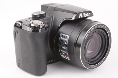 Nikon Coolpix P90 12.1MP Compact Point and Shoot Camera #T-34385