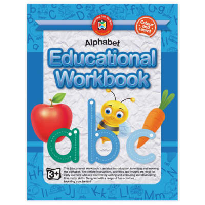 EC Engaging Alphabet Educational Workbook with Fun and Vibrant Illustrations