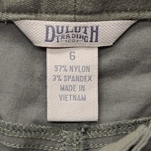Duluth Trading Shorts Womens 6 Dry on The Fly Regular Fit Mid Rise Gorpcore - Picture 2 of 13