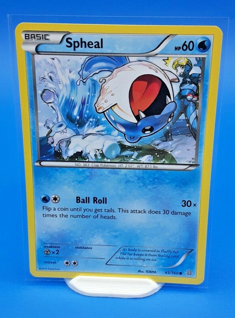 Pokémon Spheal 45/160 Primal Clash Common - Near Mint