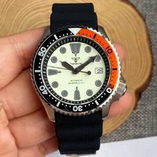 20ATM Diver 41mm Tandorio Sapphire Glass NH35A Automatic SKX Men Watch 120 Click