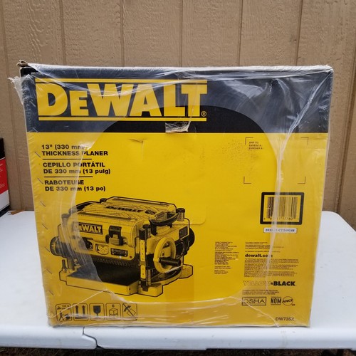 DEWALT DW735X 15 Amp 13 in. TwoSpeed Thickness Planer New 885911177801