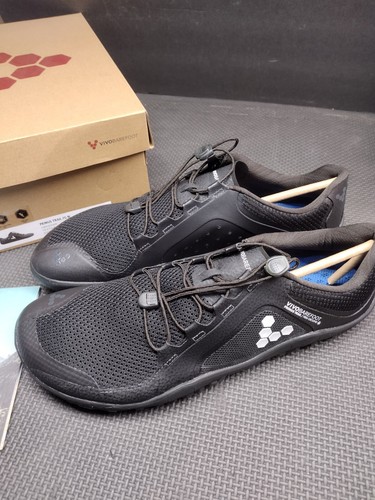 Zapatos Vivobarefoot para Hombres EU12 US 45 Negro Primus Trail Tierra Firme Aire Libre Senderismo - Imagen 6 de 18
