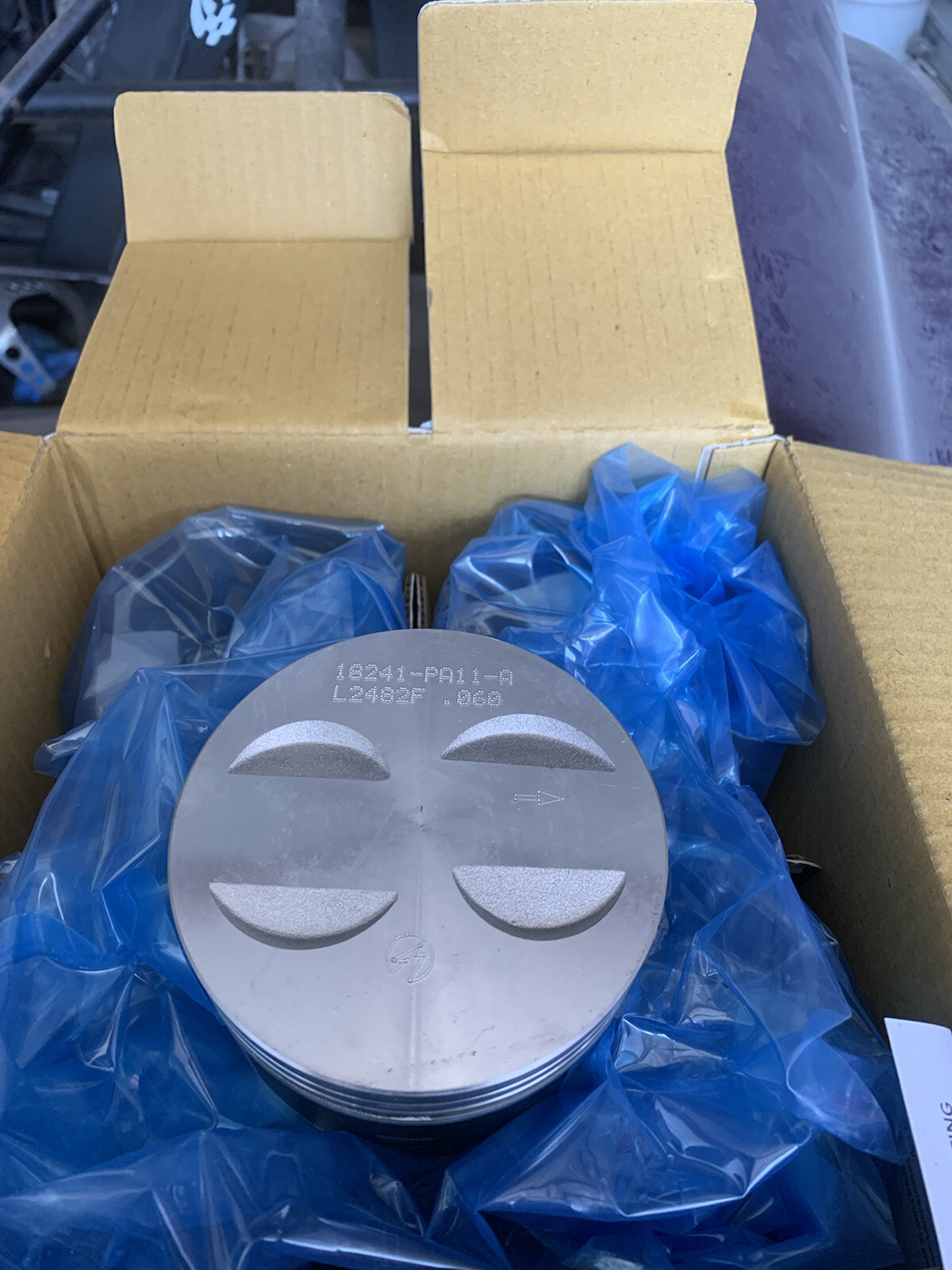 Ford 289 302 Sealed Power L2482F60 Power Piston 4.060 8pc NEW eBay