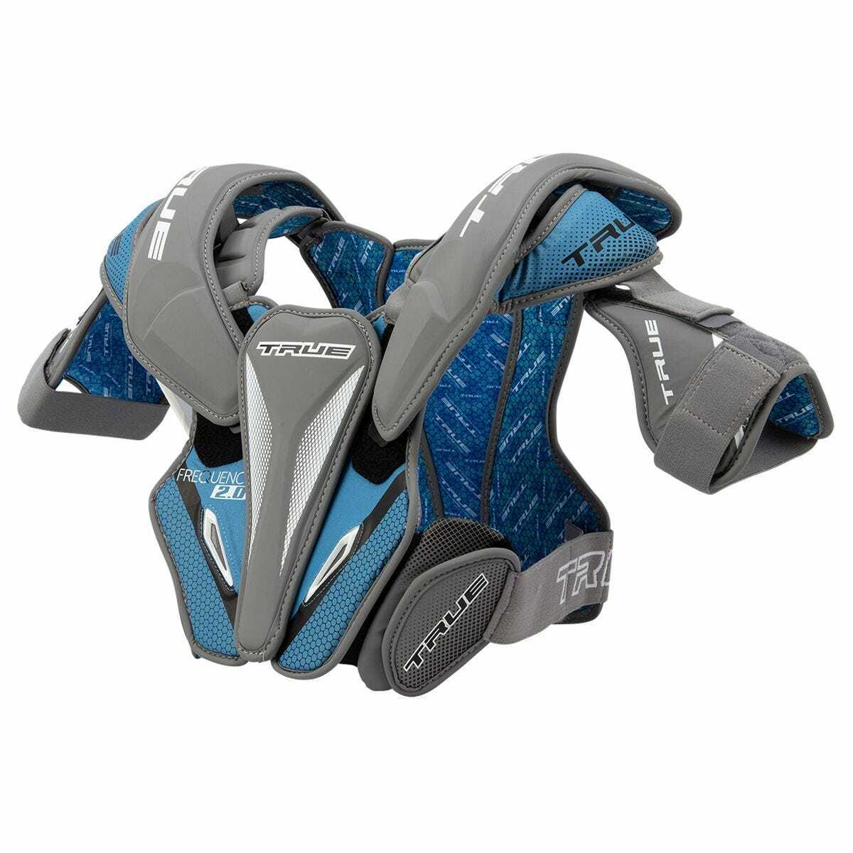 TRUE Frequency 2.0 Lacrosse Shoulder Pads Youth Size XL for sale online