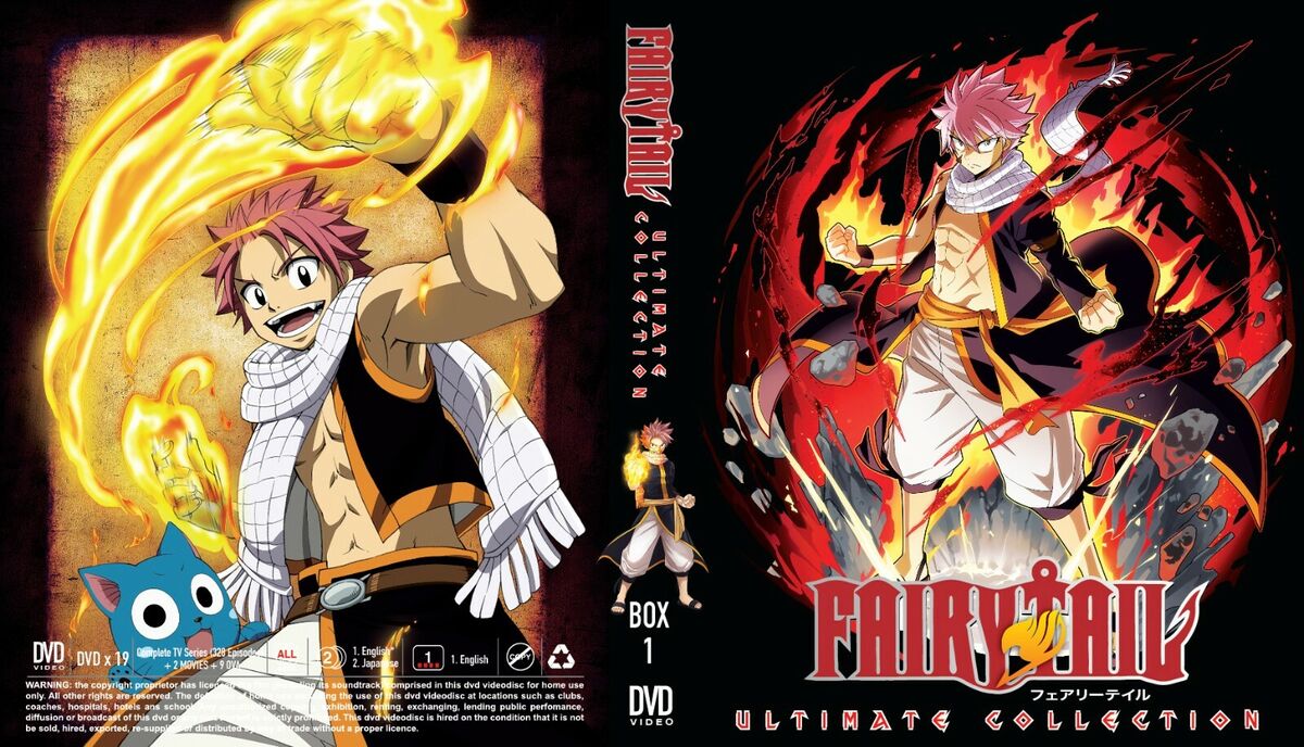 Anime DVD Fairy Tail Complete Series TV Vol.1-328 End + 2 Movies