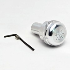 Upr Billet Headlight Knob Factory Engraving Fits 1994-2004 Mustang All Models