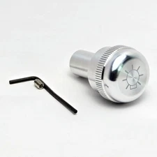 UPR Billet Headlight Knob Factory Engraving Fits 1994-2004 MUSTANG All Models