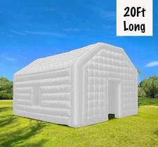 Giant 20 FT Inflatable Party Tent with air blower for party events - white