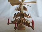 Miniature Wooden Three Level Pyramid with Six Arms — photo 6