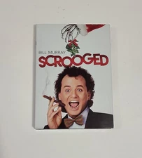 SCROOGED BILL MURRAY W/SLIPCOVER 30 Aniversary New Comedy Christmas 