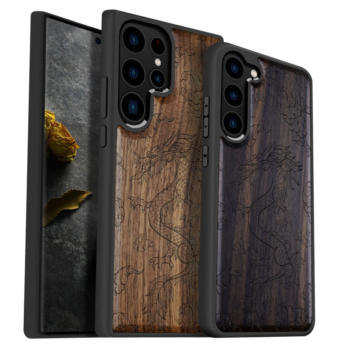 Galaxy S23 Verizon S21 Ultra Case Wood Phone Case For Samsung - Main Image