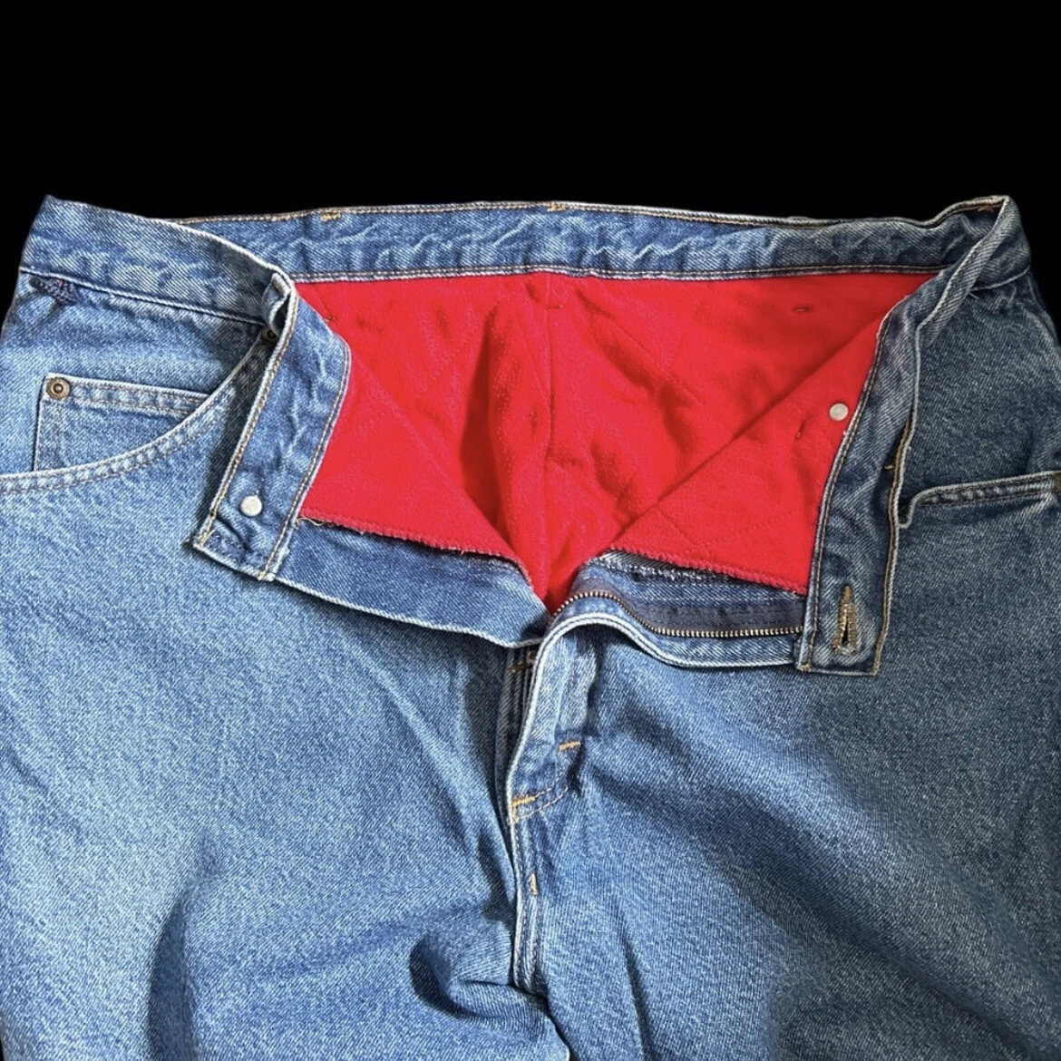 Wrangler fleece lined sale jeans