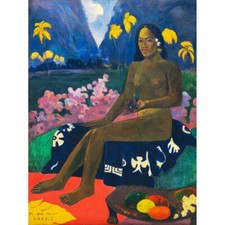 Paul Gauguin Te Aa No Areois Canvas Art Print Poster