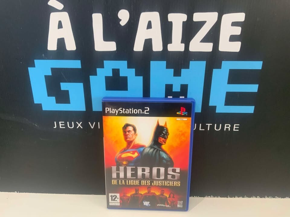 Héros de la ligue des justiciers - Complet PAL FR - Très Bon État -PS2
