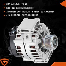 Lichtmaschine 180A für Mercedes-Benz R-Klasse R 350 CDi 4matic 14V