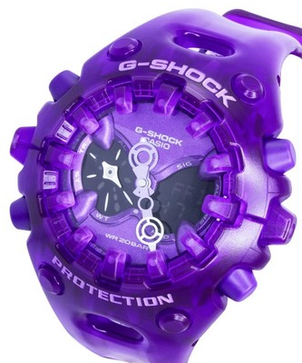 Casio G-Shock Quartz Sport Lila Zifferblatt GA-V01SKE-6A 200M Herrenuhr