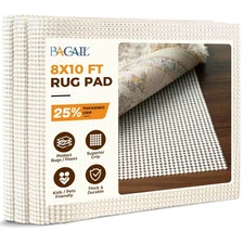8 x 10 FT Rug Pad Gripper for Hardwood Floors, Non Slip Rug Pads for Area Rug...