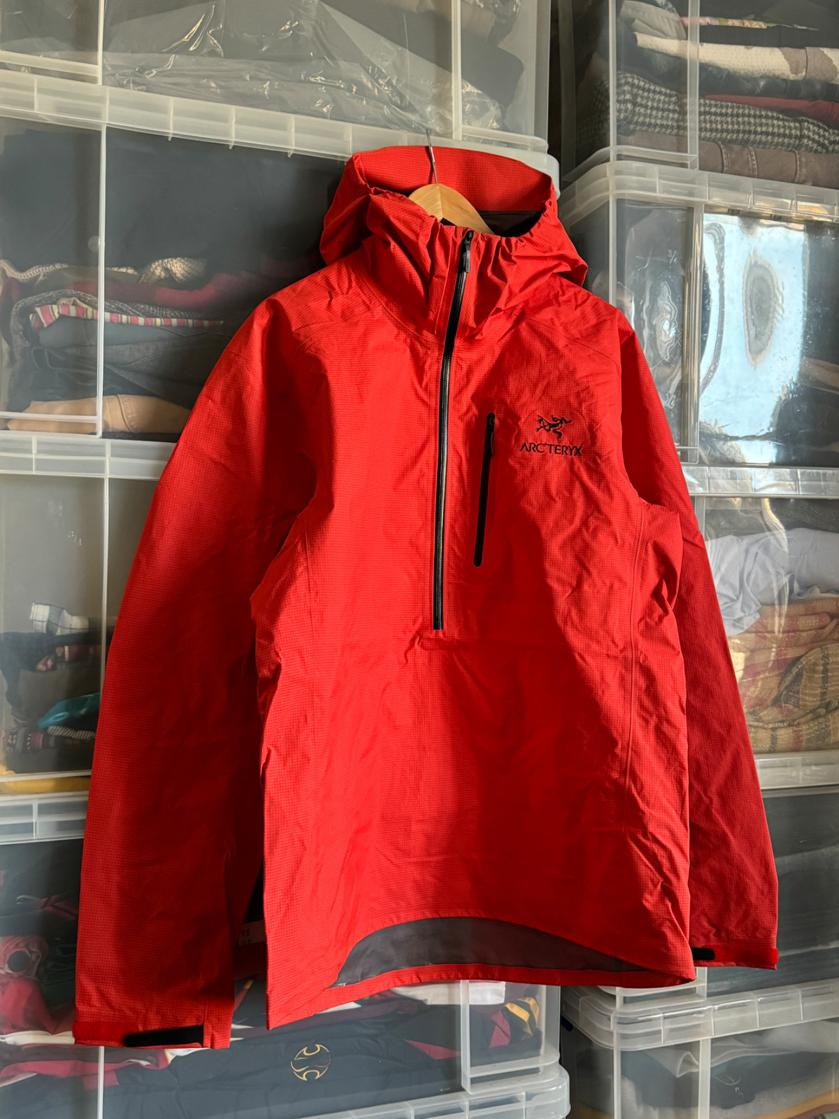 Arcteryx Men's 'Alpha SL Anorak' Gore-Tex Pullover Shell Jacket (L) Dynasty NWOT
