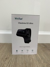 Wellue Checkme O2 Ultra Wrist Oxygen Monitor SpO2 Pulse NEW Open Box