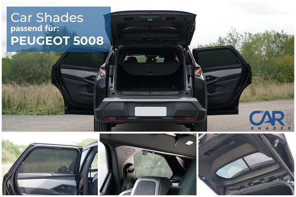 Sonnenschutz FüR Peugeot 5008 Ab Bj. 2024, 6-Teilig-image