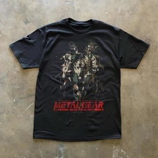METAL GEAR SOLID UNISEX T-SHIRT S-5XL