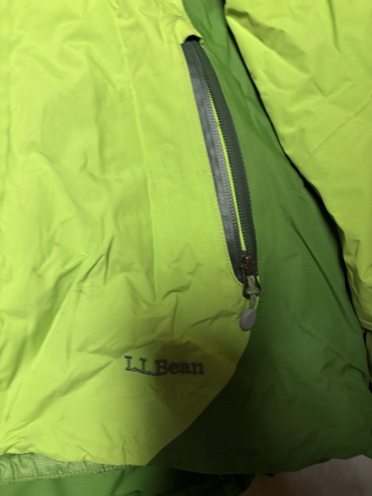 Medium Green LL Bean Winter Shell Medium Regular … - image 3