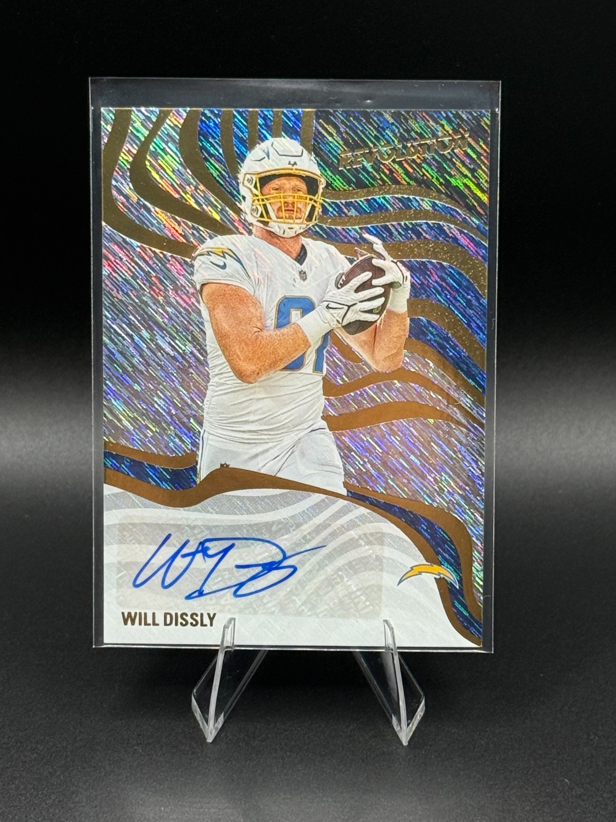 2025 Panini Revolution - Revolution Signatures Will Dissly #RSA-WDY - Storm