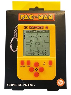 Pac-Man Classic Arcade Game Hand-Held Console Keyring Keychain