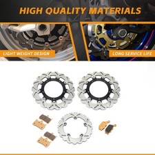 For Yamaha MT-09 / A XSR 900 ABS XSR900 Abarth ABS Front Rear Brake Discs Pads