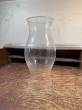 8-3/4 Tall Clear Glass Hurricane Candle Lamp Shade Chimney Globe 3-1/2 Fitters