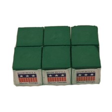 Silver Cup 6 Green Billiards Pool Cue Chalk