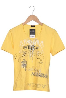 Gerry Weber T-Shirt Damen Shirt Kurzärmliges Oberteil Gr. M Gelb #lnpzz47