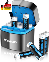 Wiederaufladbare AA Akkus 12Er-Pack Mit LadegeräT, 1,5V 3600Mwh AA Wiederaufladb