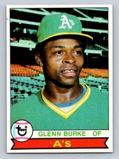 1979 Topps #163 Glenn Burke Oakland Athletics - NM