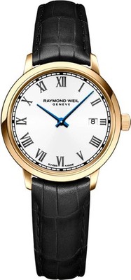 Raymond Weil Freelancer Schwarz Damen Armbanduhr 5985-PC5-00300