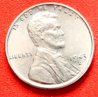 1943-D Lincoln Wheat Cent Penny GEM BU From an Original Bank Roll