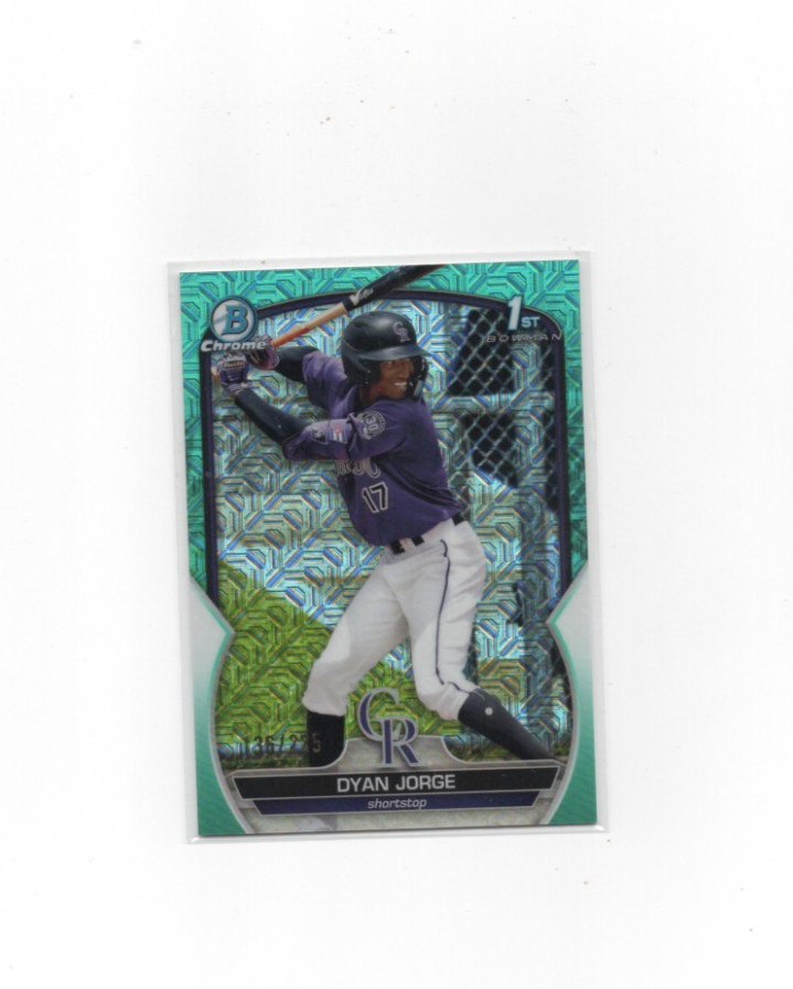 2023 Bowman Chrome Dyan Jorge