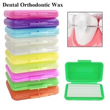 10 Boxes Dental Orthodontic Relief Wax for Bracket Patient Relief Protect Lips a