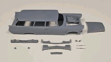 Abs-like Resin 3d Printed 125 1958 Plymouth Suburban 2-door Wagon Body Set Abs-like Resin 3d Printed 125 1958 Plymouth Suburban 2-door Wagon Body Set