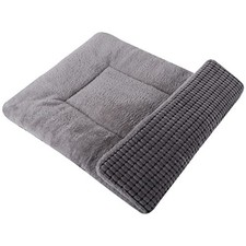 Soft Reversible Dog Bed Mat for Small to Large Pets, Plush  Washable Comfort