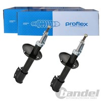2X Proflex Gas-StoßDÄMpfer Vorne Passend FüR Dacia Logan Renault Logan