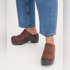 Everlane THE WOODEN PUFFA CLOG - 10.5