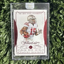 2015 Panini Flawless Ezekiel Elliott Ruby /15 # Ohio State SSP Encased Cowboys