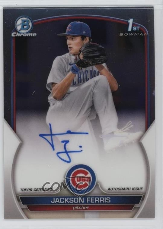 2023 Bowman Chrome Prospect Auto Jackson Ferris #CPA-JF Auto 5h0