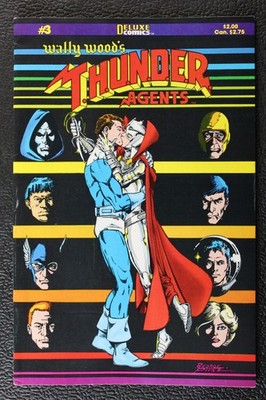 Wally Wood's T.H.U.N.D.E.R. AGENTS #3 ~ 1985 ~ Deluxe Comics ~ ''The Iron Maiden''