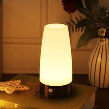 Wireless PIR Motion Sensor Table Lamp Super Bright LED Rechargeable Hallway Nigh